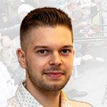 Mann, Lächeln, Geschäftsporträt, Teamfoto